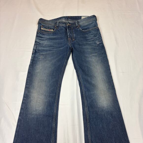 Diesel Zatiny Regular Bootcut Flare Jeans Men's 29x29 Y2K Streetwear - Picture 2 of 14